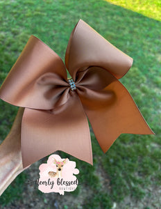 Chipmunk cheer bow