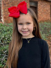 Load image into Gallery viewer, Loved- Red ribbon bow