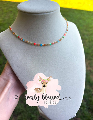 Dainty chain necklace