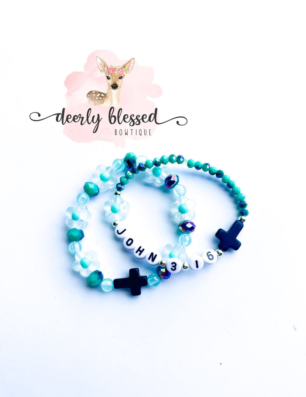 Bible- John 3:16 bracelets