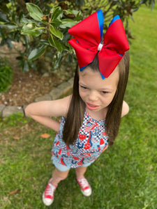 USA- Patriotic ribbon bows