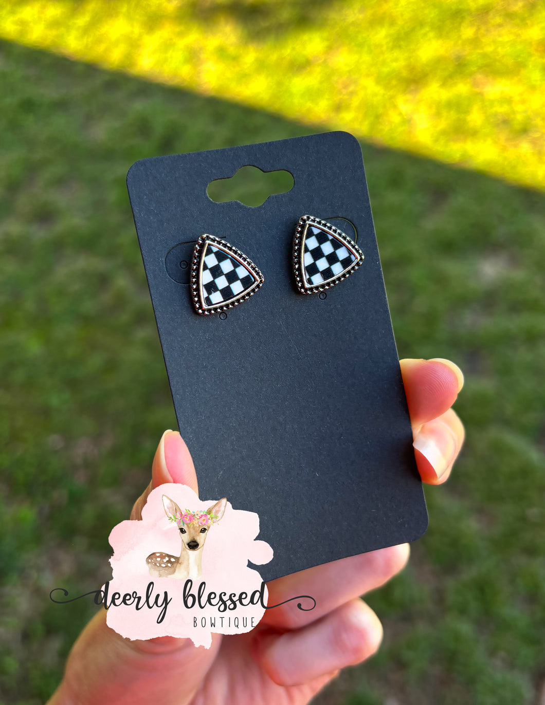 Checkered studs