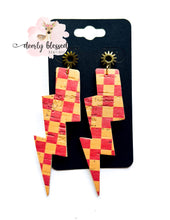 Load image into Gallery viewer, Summer cork earrings