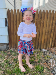 USA- Stars & Stripes puff bows