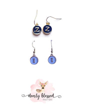 Load image into Gallery viewer, Initial earrings