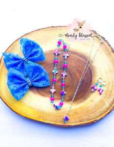 Mama/mini watercolor cross collection