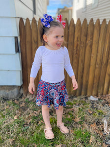 USA- Stars & Stripes puff bows