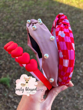 Load image into Gallery viewer, Loved- Valentine Headbands