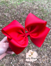 Load image into Gallery viewer, Loved- Red ribbon bow