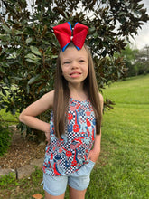 Load image into Gallery viewer, USA- Patriotic ribbon bows