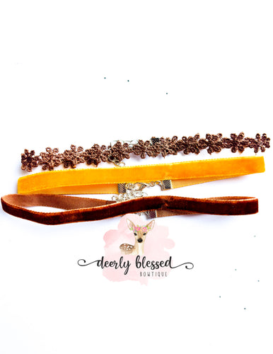 COG- Ribbon chokers