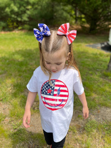 USA- Stars & Stripes puff bows